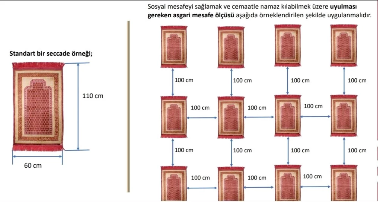 Şehzadeler\'de cemaatle namaz kılınacak camiler belli oldu