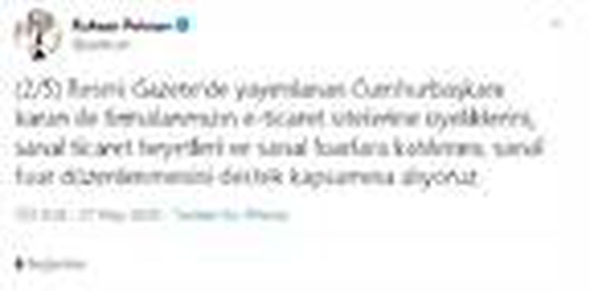 Bakan Pekcan: Firmaların e-ticaret sitelerine üyeliğini destek kapsamına alıyoruz