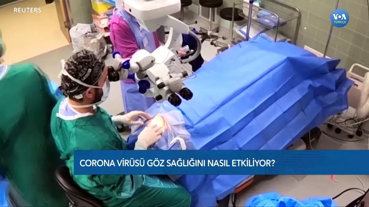 "Göz Nezlesi Corona Virüsü Belirtisi"