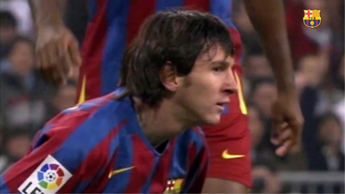 Messi\'nin İlk El Clasico Maçı