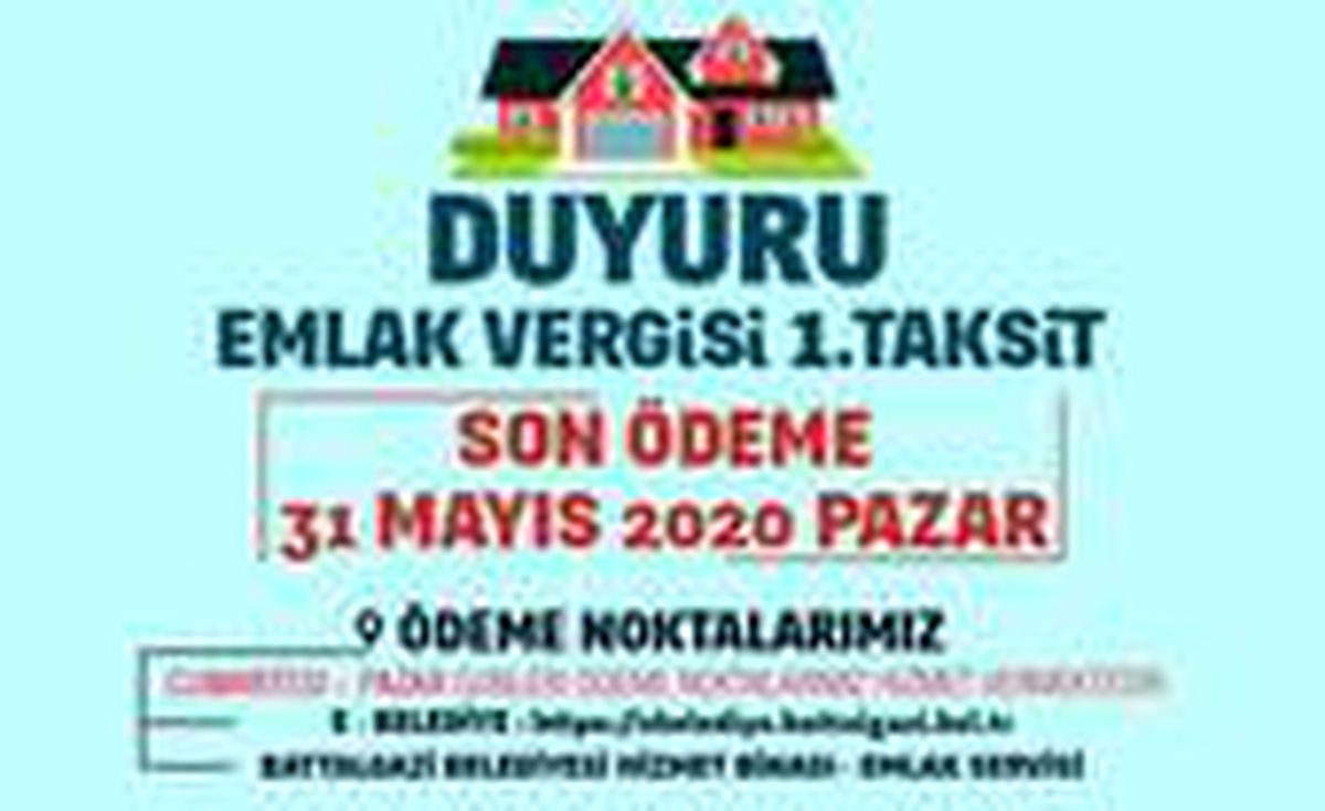 Battalgazi Belediyesi\'nde vezneler hafta sonu açık olacak