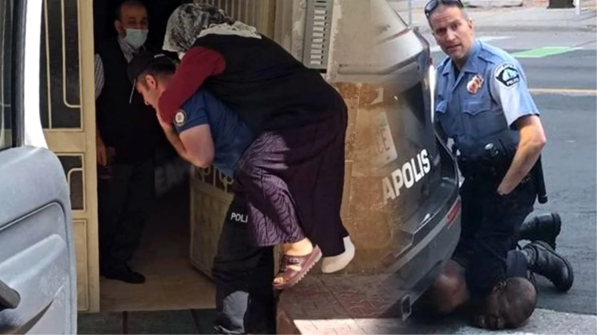 Dünya ABD\'deki polis vahşetini konuşurken Türkiye\'de çekilen görüntü yürekleri ısıttı
