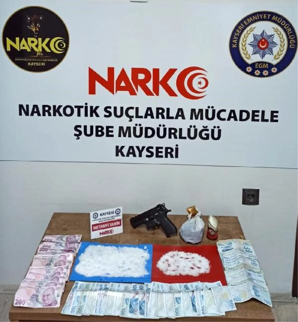 Kayseri\'de uyuşturucu operasyonu: 10 gözaltı