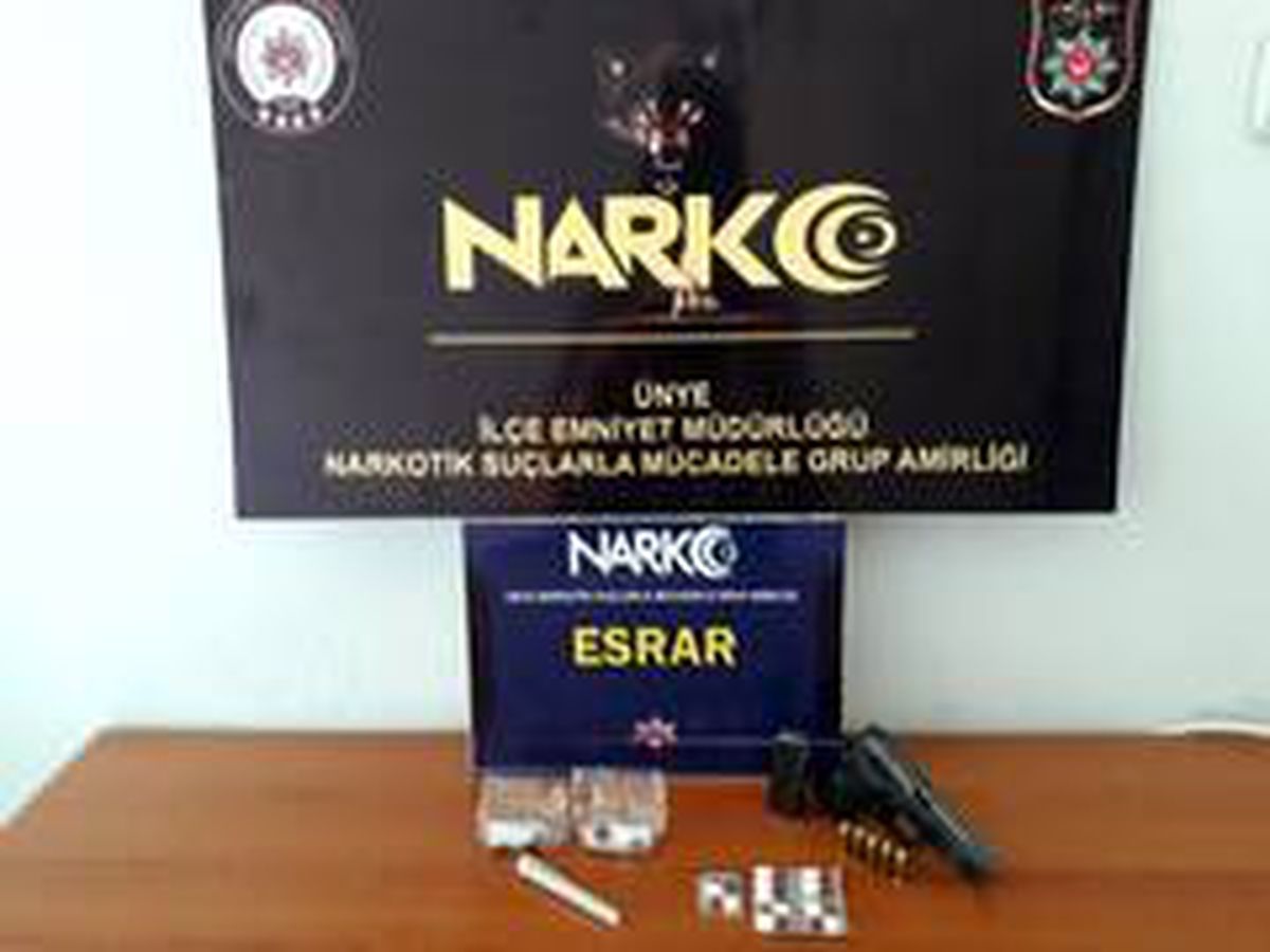 Ordu\'da \'sentetik ecza\' operasyonu
