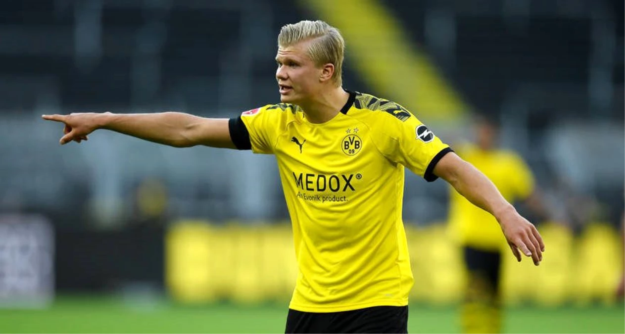 Borussia Dortmund\'da Haaland, Paderborn karşısında sakatlığı nedeniyle oynayamayacak