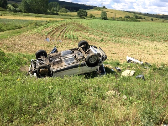 Bu araçtan burnu bile kanamadan çıktı! Yeni ehliyet alacaklara örnek olarak gösterilecek kaza