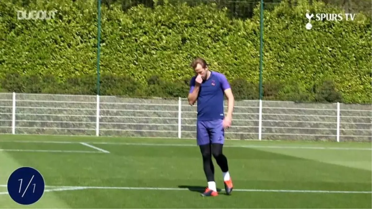  Harry Kane ve Hugo Lloris\'den Şut Challenge