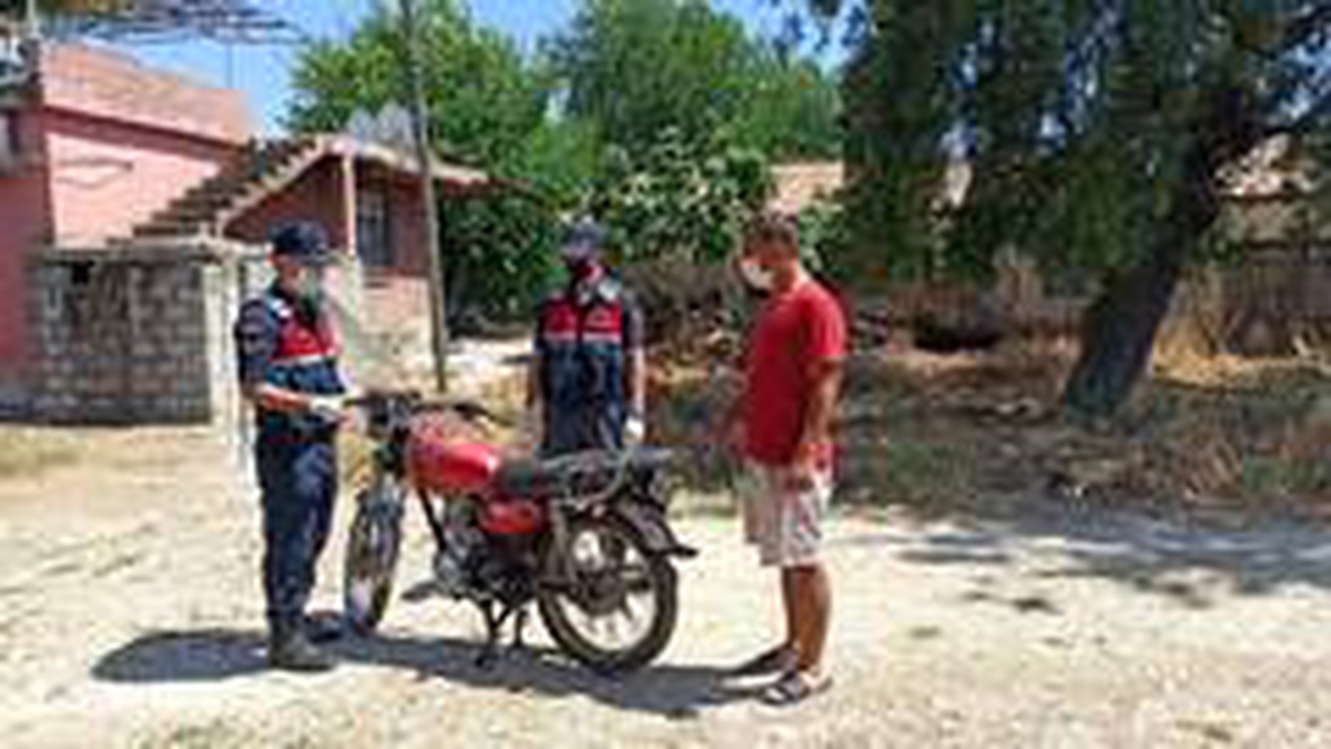 Motosiklet çalan 3 kişi suçüstü yakalandı