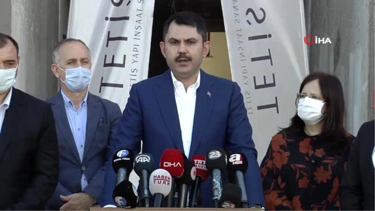 Bakan Kurum: "Deprem konutlarının Elazığ ve Malatya\'daki toplam maliyeti 5 milyar lira"