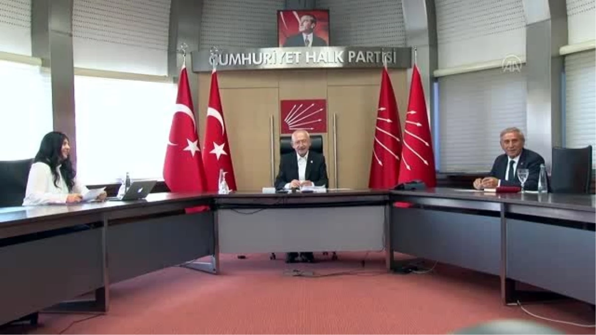 Kılıçdaroğlu, çocuklarla video konferans görüşmesi yaptı