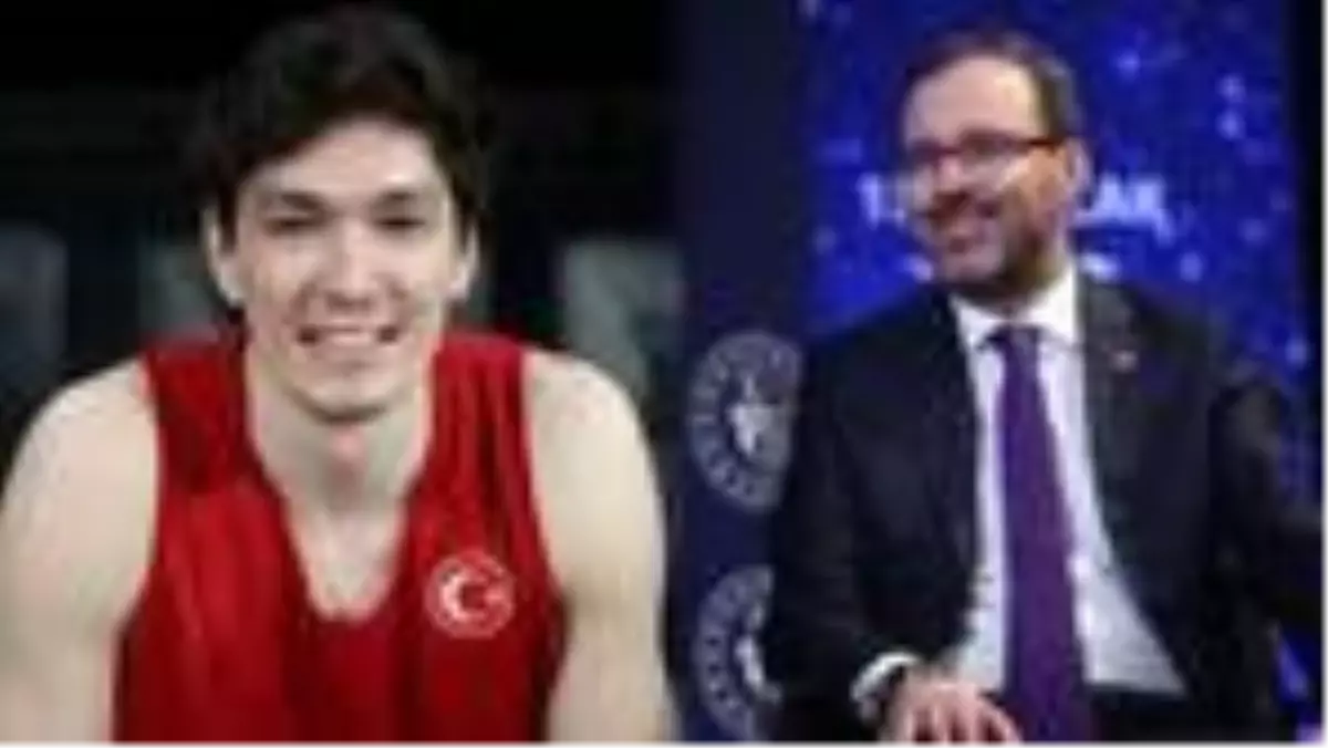 Gençlik ve Spor Bakanı Mehmet Muharrem Kasapoğlu, Cedi Osman\'a konuştu: En başarılı olimpiyat...