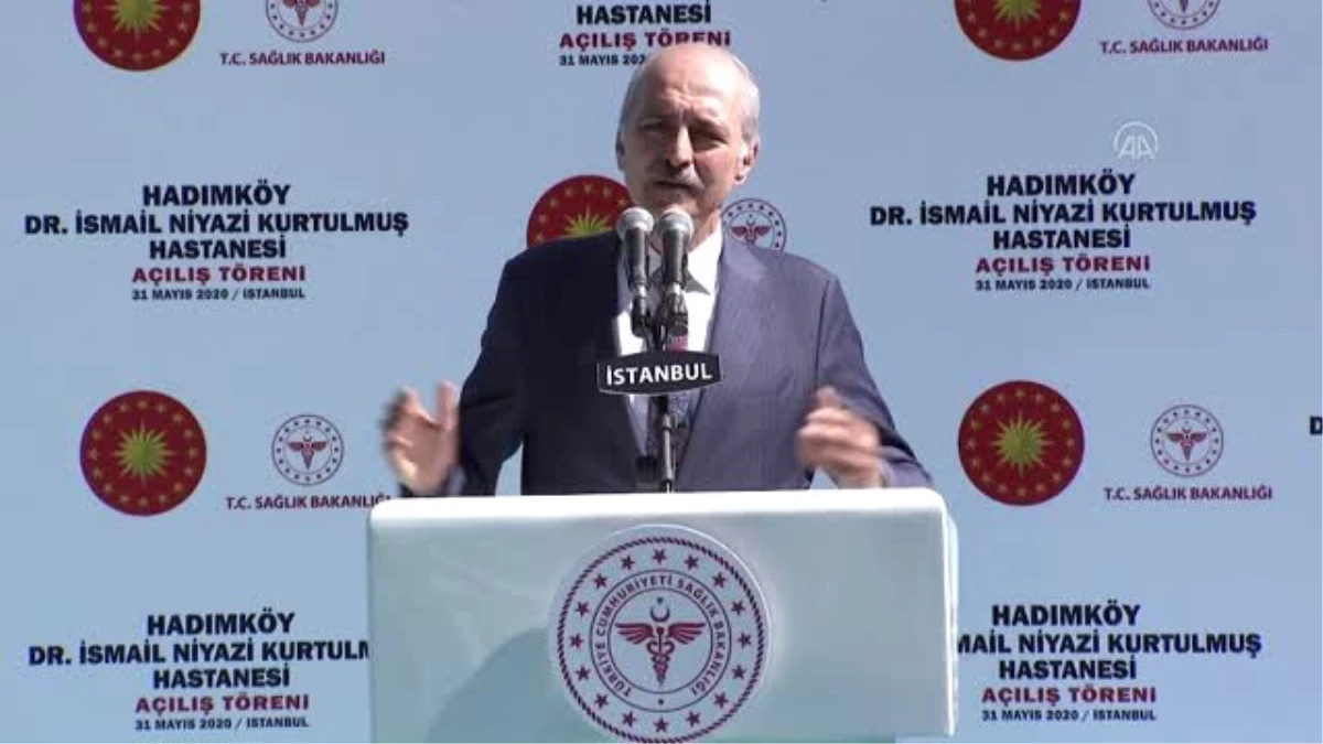 Son dakika haber | Hadımköy Dr. İsmail Niyazi Kurtulmuş Hastanesi Açılış Töreni - Numan Kurtulmuş (2)