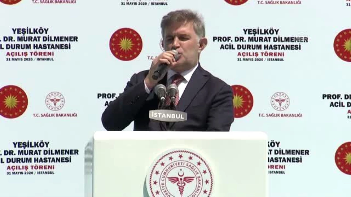 Sağlık Bakanı Koca: "Acil durum hastanelerimiz Türkiye için zorunlu projelerdir"
