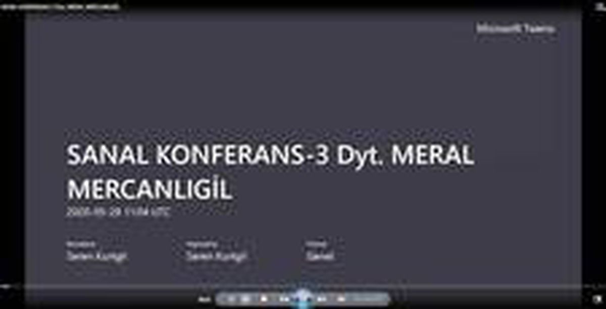 SANKO Üniversitesi\'nde sanal konferans