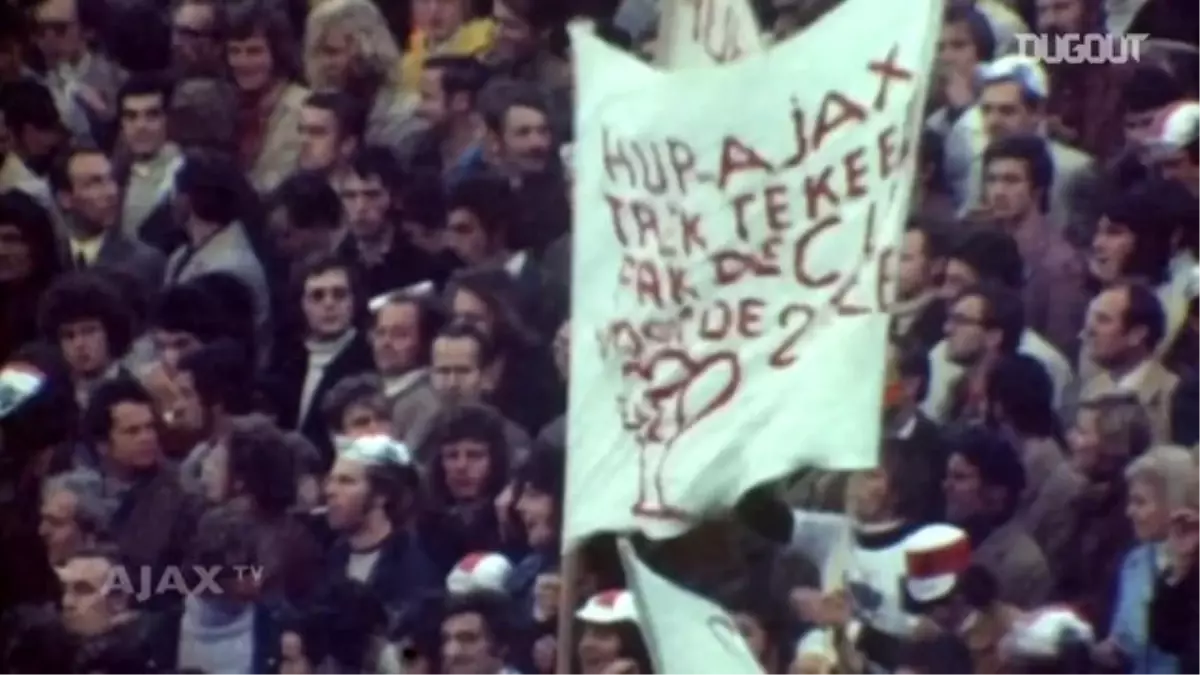 Ajax 1972 Sezonu Avrupa Kupası Şampiyonu Oluyor