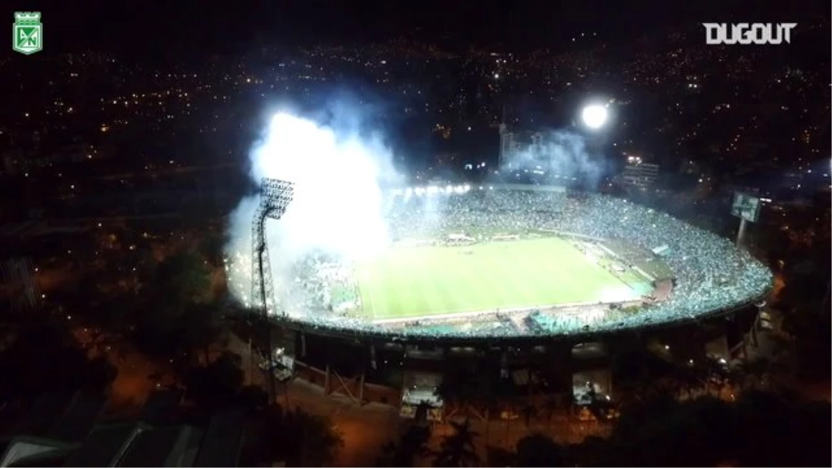 Atlético Nacional Taraftarlarının Yarattığı Harika Atmosfer