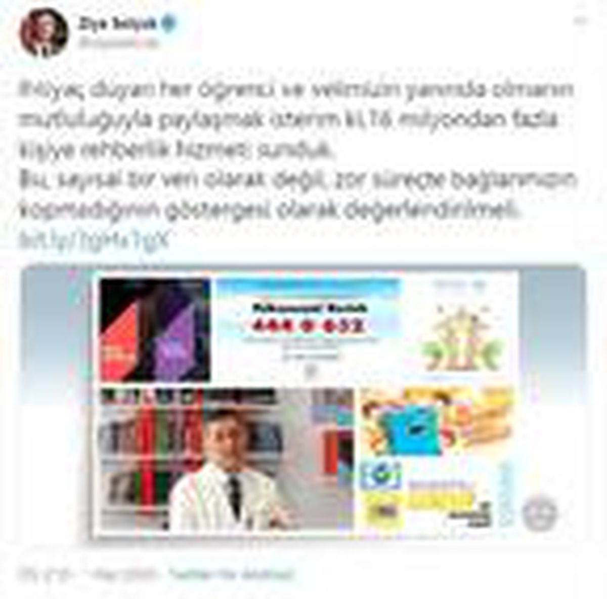 Bakan Selçuk: Salgın döneminde 16 milyondan fazla kişiye rehberlik hizmeti sunduk