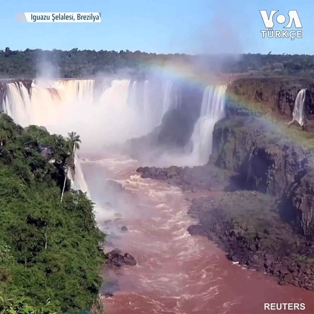 Iguazu Şelalesi\'nde Kuraklık Sona Erdi