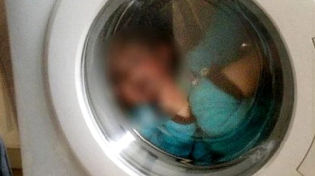 Japonya'da 3 yaşındaki oğlunu çamaşır makinesine kilitleyen baba tutuklandı, System.String[]