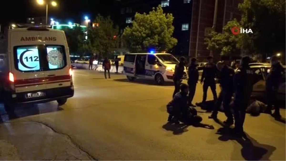 Kırıkkale\'de silahlı kavga, 2\'si polis 7 yaralı