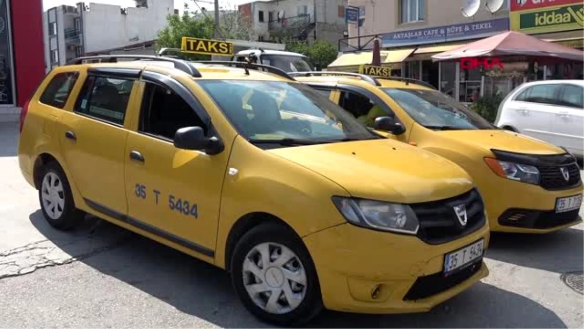 İZMİR İzmirli taksicilerden \'dakikalık araç kiralama\' uygulamasına tepki