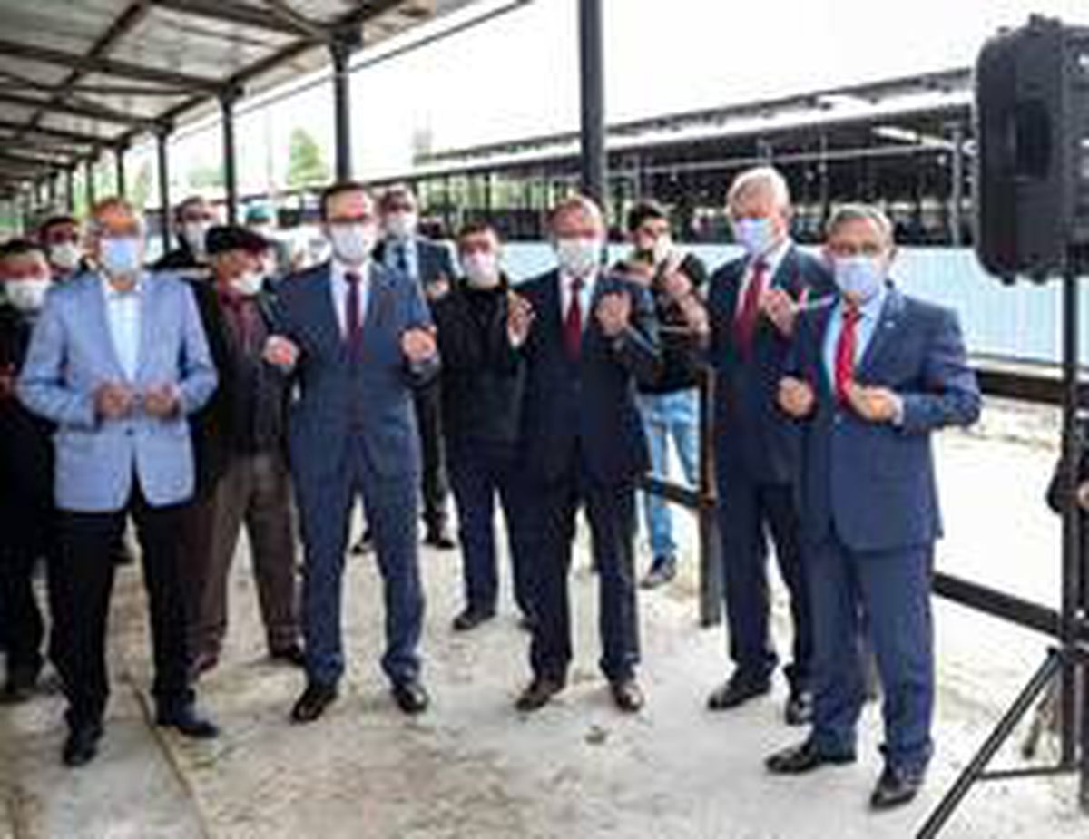 Kütahya Canlı Hayvan Pazarı 3 ay aradan sonra tekrar açıldı