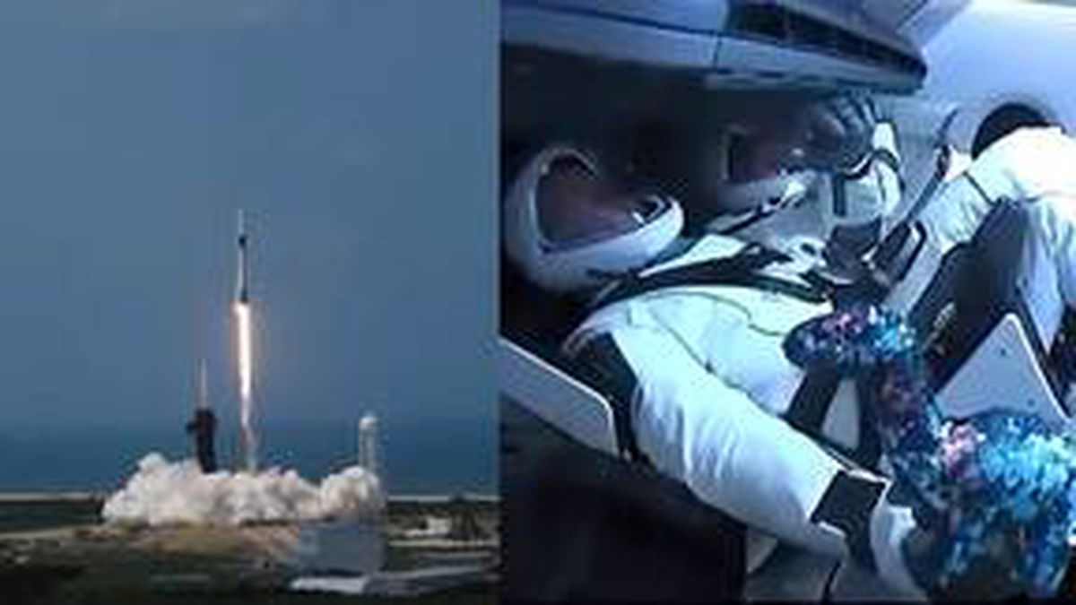SpaceX\'in Tarihi Uzay Yolculuğunda Dikkat Çeken "Dinozor Oyuncak" Sırrı Çözüldü