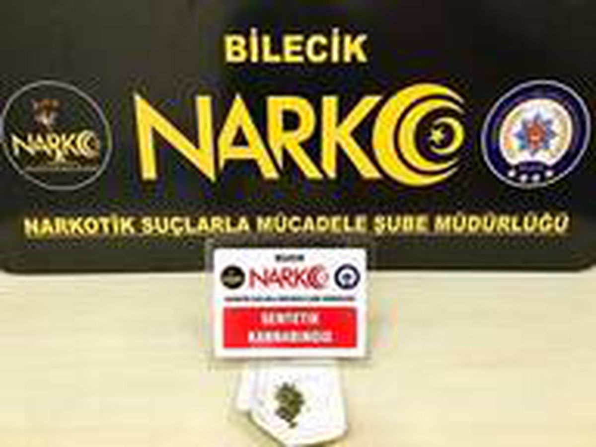 Bilecik\'te uyuşturucu operasyonu: 1 tutuklama