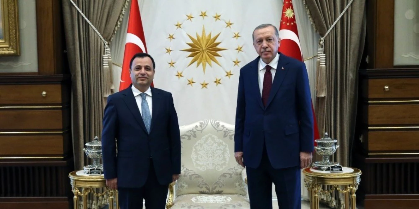 Son dakika haberi | Cumhurbaşkanı Erdoğan, Anayasa Mahkemesi Başkanı Arslan\'ı kabul etti
