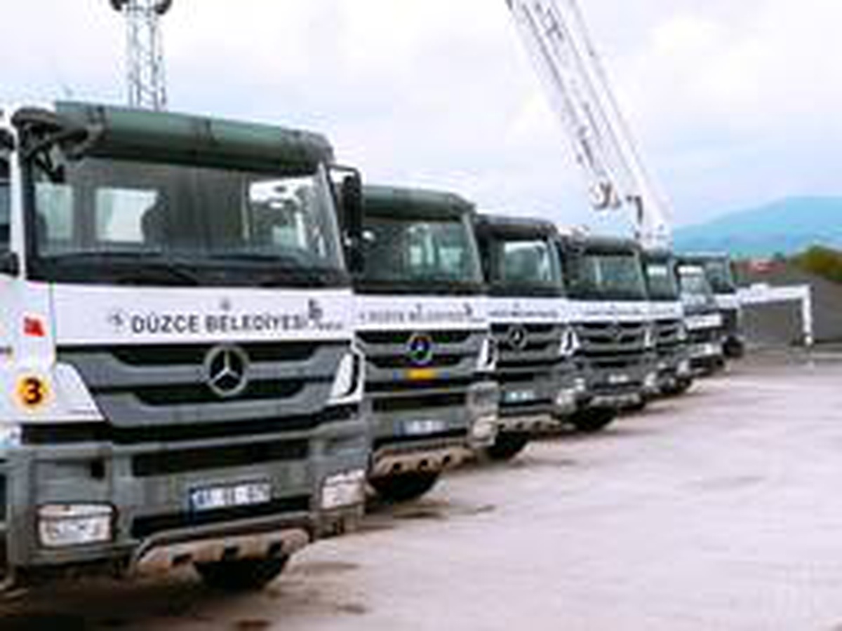 Düzce Belediyesi halka daha seri ve ucuz beton veriyor