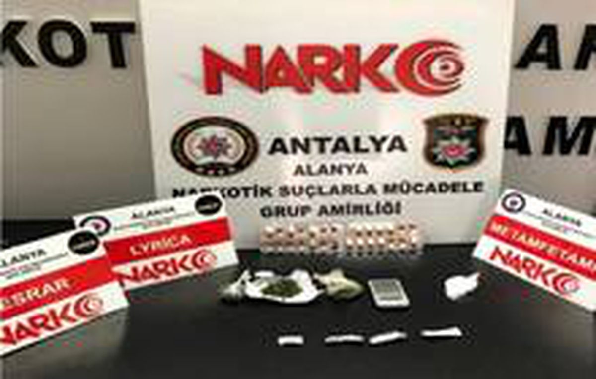Alanya\'da uyuşturucu operasyonu