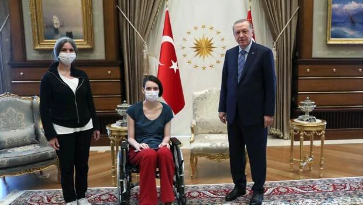 Cumhurbaşkanı Erdoğan, voleybolcu Meltem Çetin\'i kabul etti
