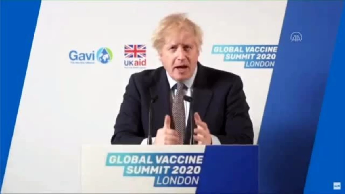 İngiltere Başbakanı Johnson, "küresel sağlık iş birliği çağını" başlatma çağrısı yaptı