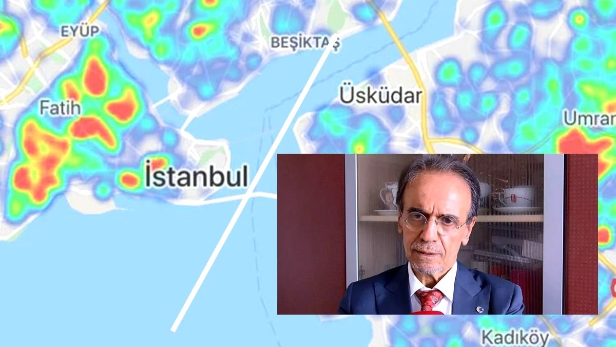 İstanbul\'da Her 100 Kişiden 1\'inde Koronavirüs Var! Profesör Açıkladı