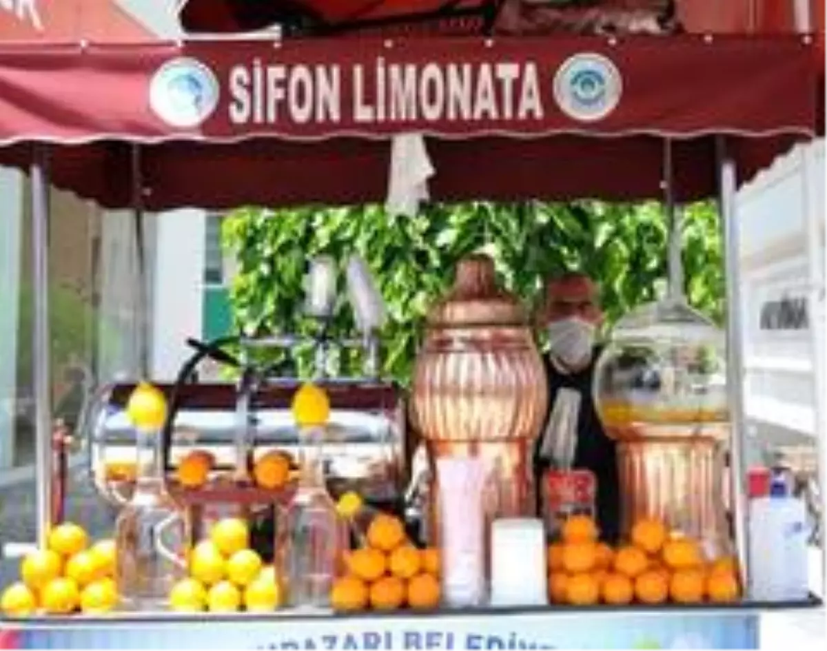 Sifon limonatacılar da tezgahlarını açtı