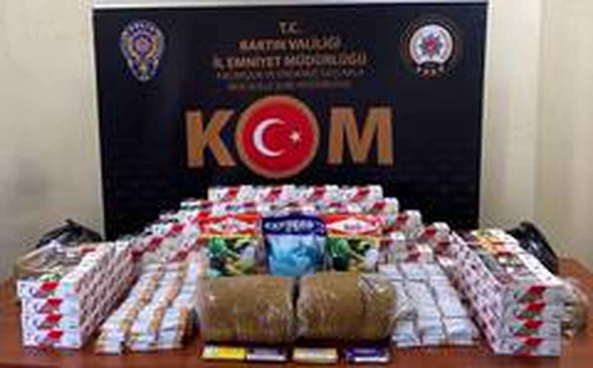 Bartın\'da kaçak ürün bulunduran iş yerine operasyon
