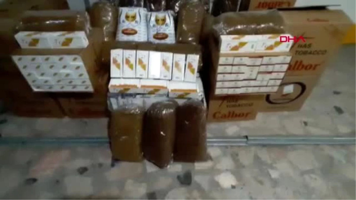 Elazığ\'da kaçak sigara üretimine 9 gözaltı