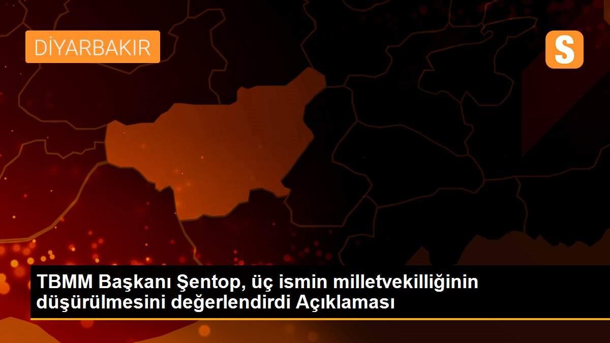 TBMM Başkanı Şentop, üç ismin milletvekilliğinin düşürülmesini değerlendirdi Açıklaması