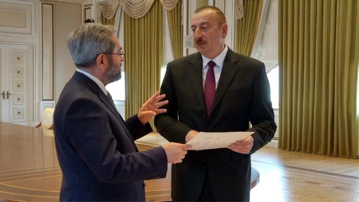 Azerbaycan Cumhurbaşkanı Aliyev\'den Adana Milletvekili Ünüvar\'a "Dostluk" nişanı