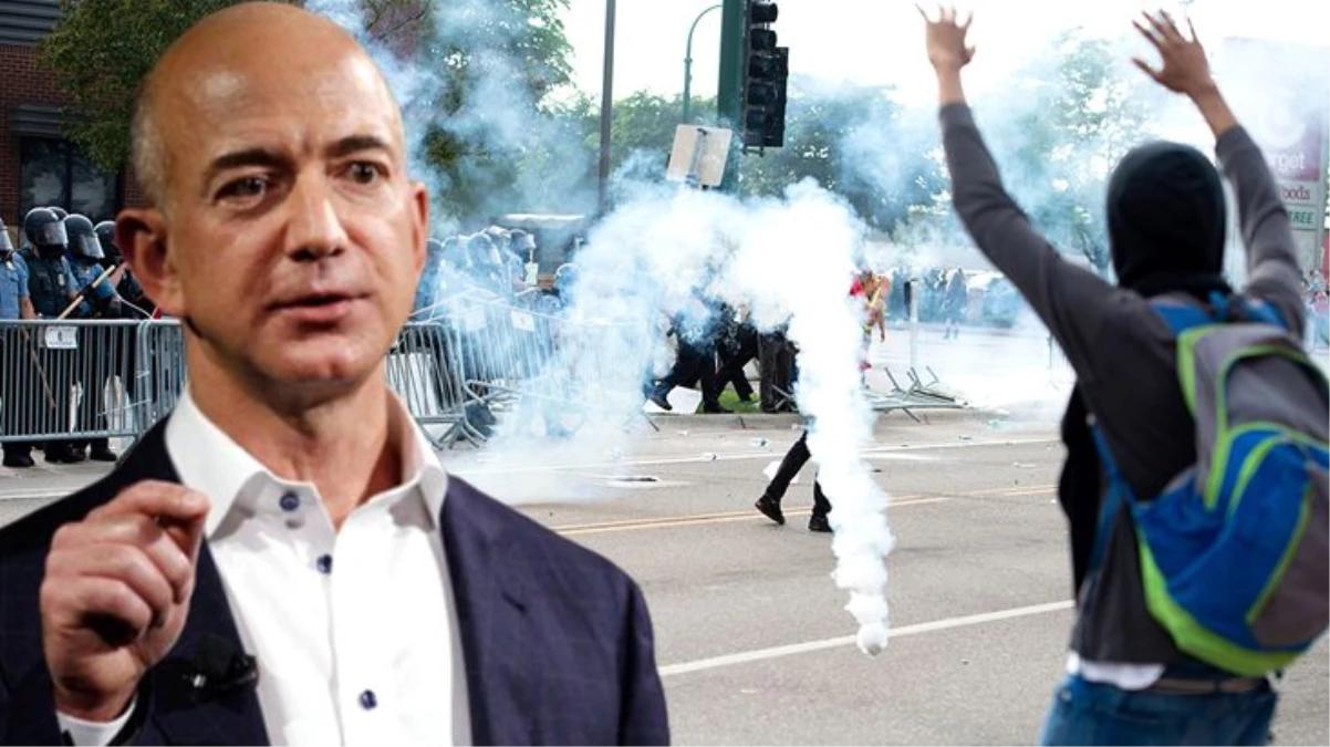 Dünyanın en zengin insanı olan Amazon\'un CEO\'su Bezos, ABD\'deki protestoları destekliyor