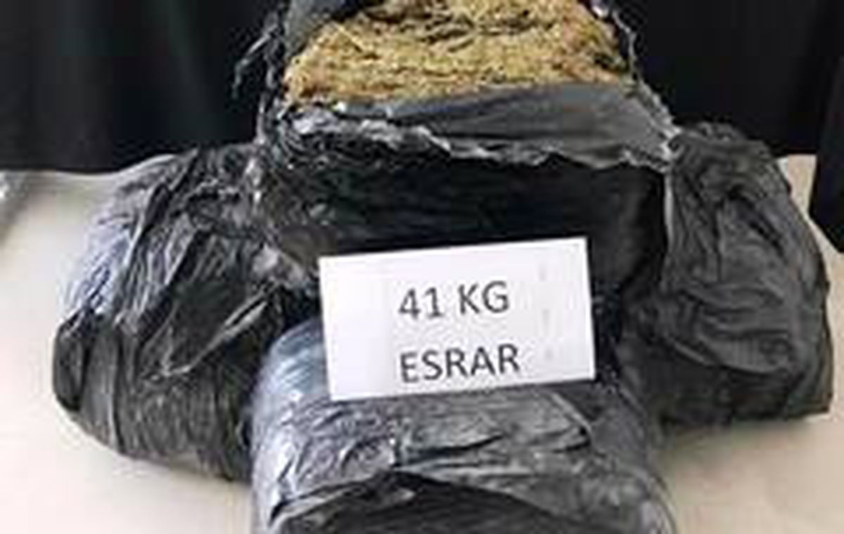 Şanlıurfa\'da 41 kilo esrar ele geçirildi
