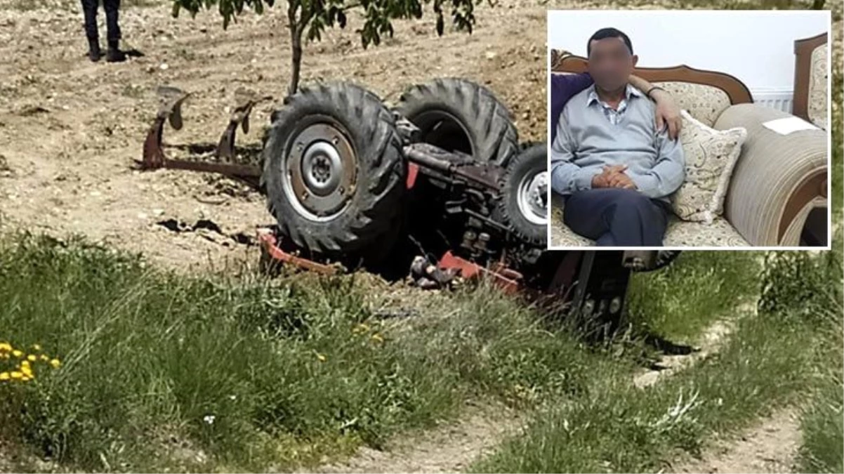 Tarlasını süren yaşlı adam, traktörün altında kalarak hayatını kaybetti