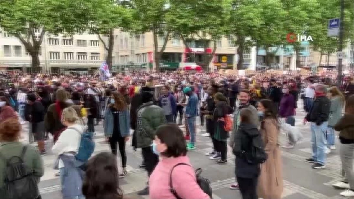 Almanya\'da Floyd cinayeti protestoları bugün de devam etti