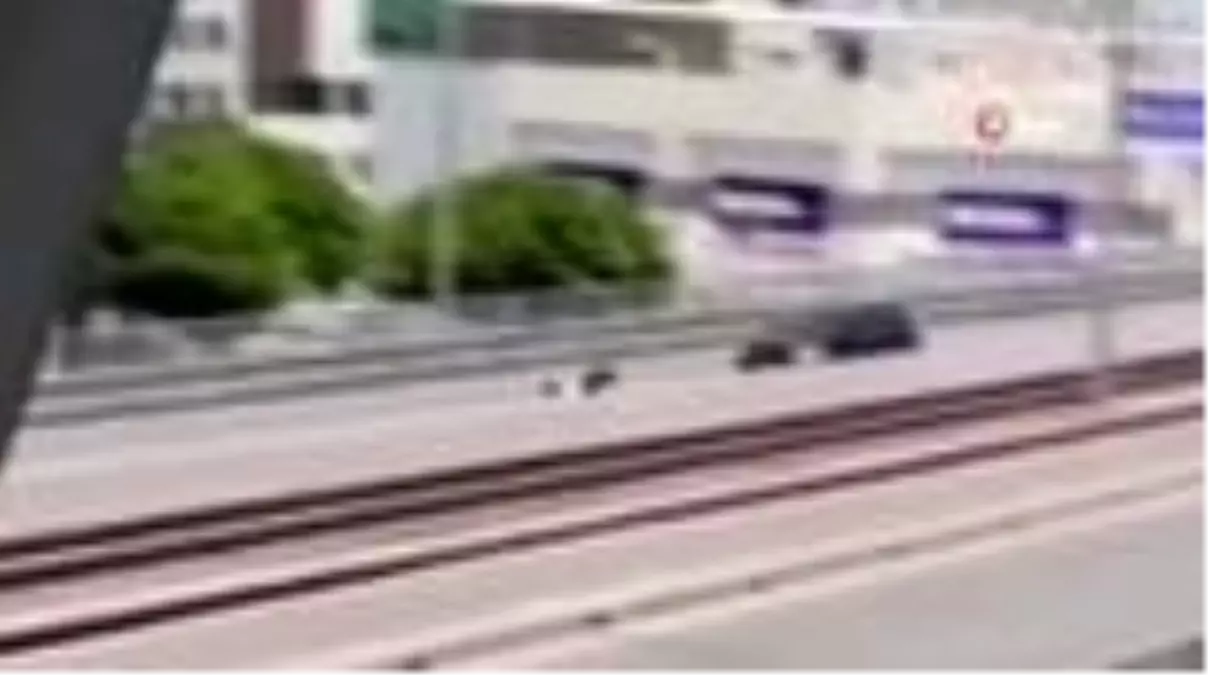 Son dakika haber | Metrelerce havada savrulduğu kazayı yaralı olarak atlattı...O anlar kamerada