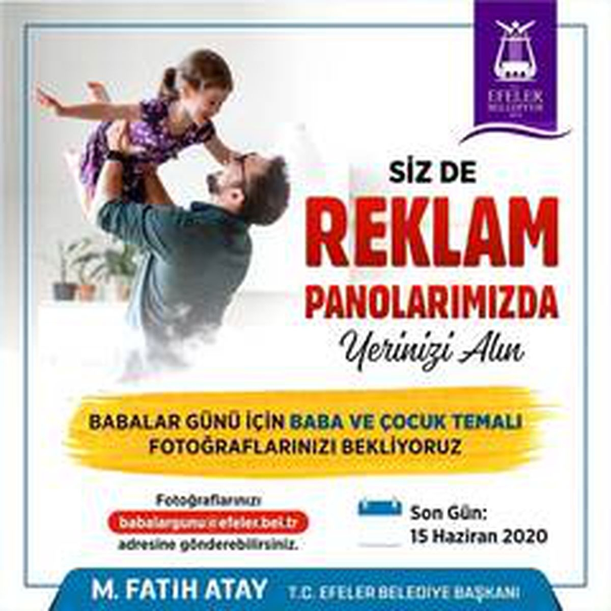 Efeler Belediyesi\'nden Babalar Günü için özel kutlama