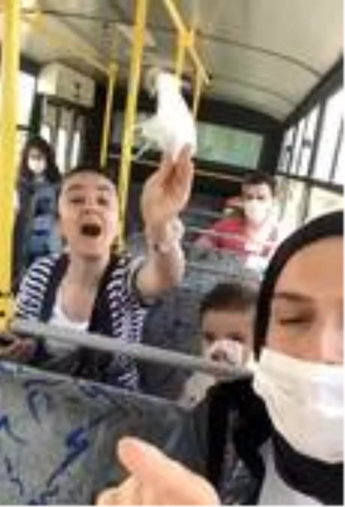 Son dakika haberleri | Otobüste maske takmayan kadına para cezası kesildi