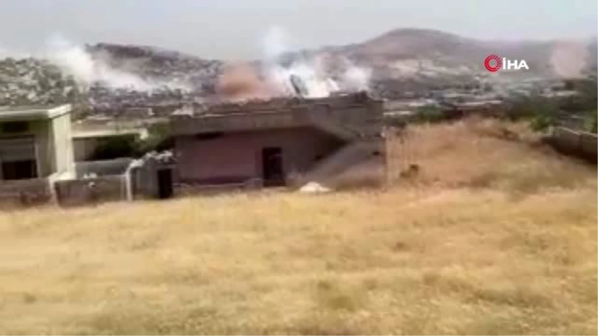 Suriye\'de Esad rejiminden köylere hava saldırısı