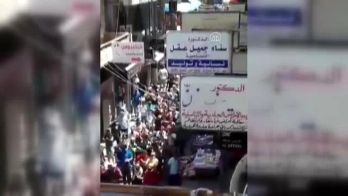 Suriye\'de rejimin kontrolündeki Dürzi bölgesinde ekonomik kriz protesto ediliyor