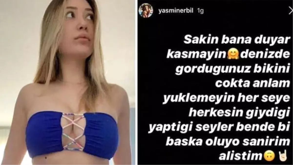 Yasmin Erbil: Sakın bana duyar kasmayın!