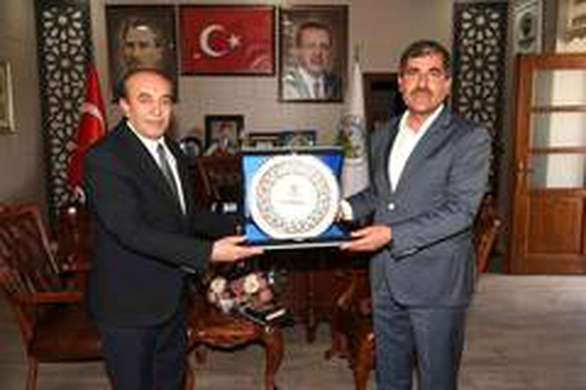 Başkan Asya, DSİ Bölge Müdürü Şahna\'yı ağırladı